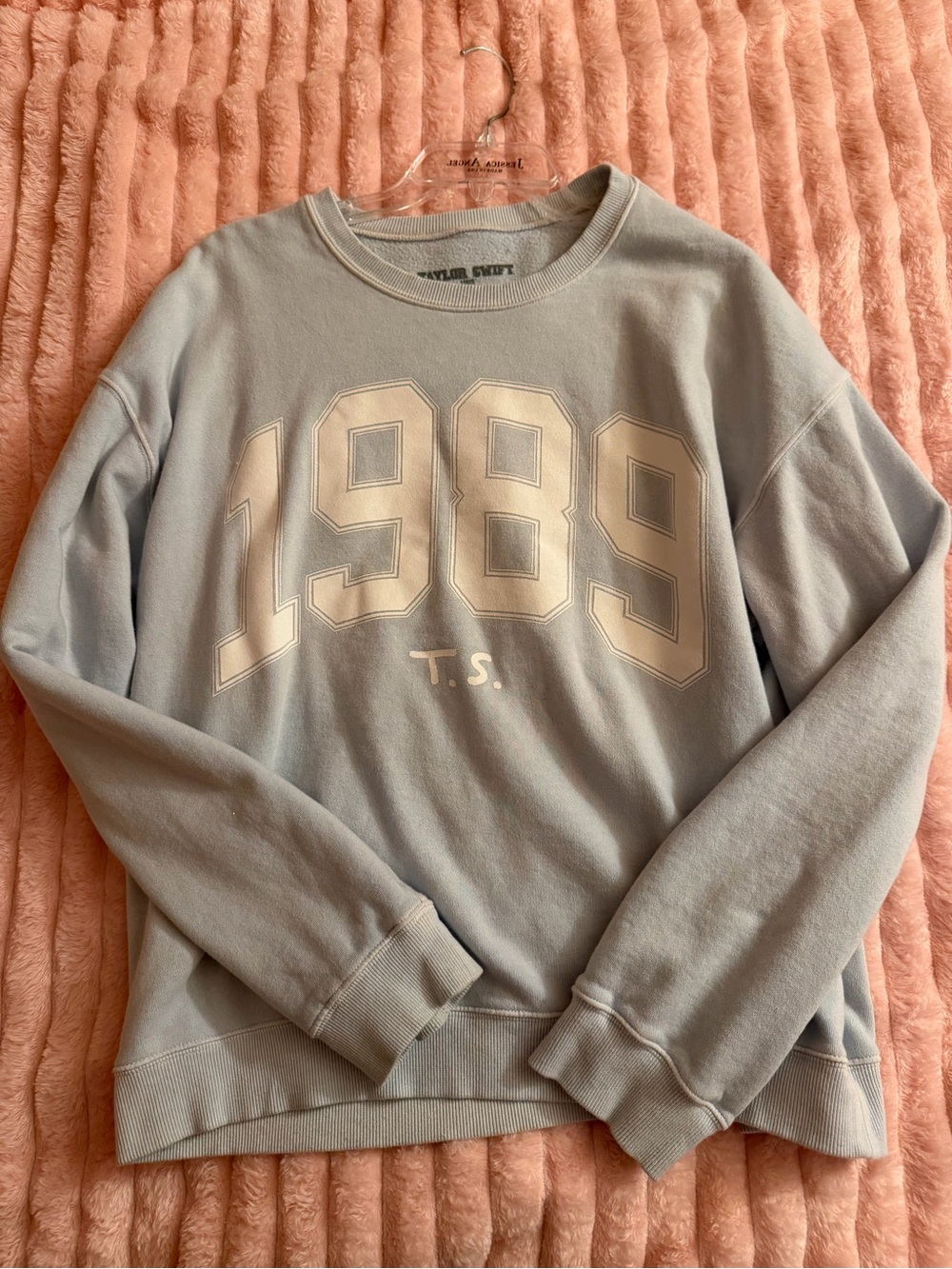 Taylor Swift Pale Blue '1989' Crewneck Sweatshirt